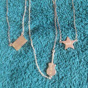 Gold Tone Hard Rock Neckaces